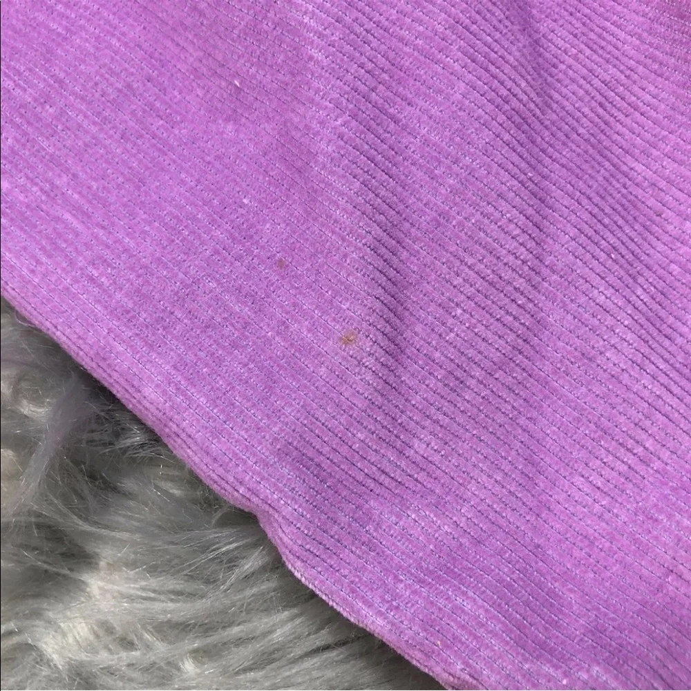 Vintage Oshkosh Bgosh Toddler Girls Purple Corduroy Jumper Dress